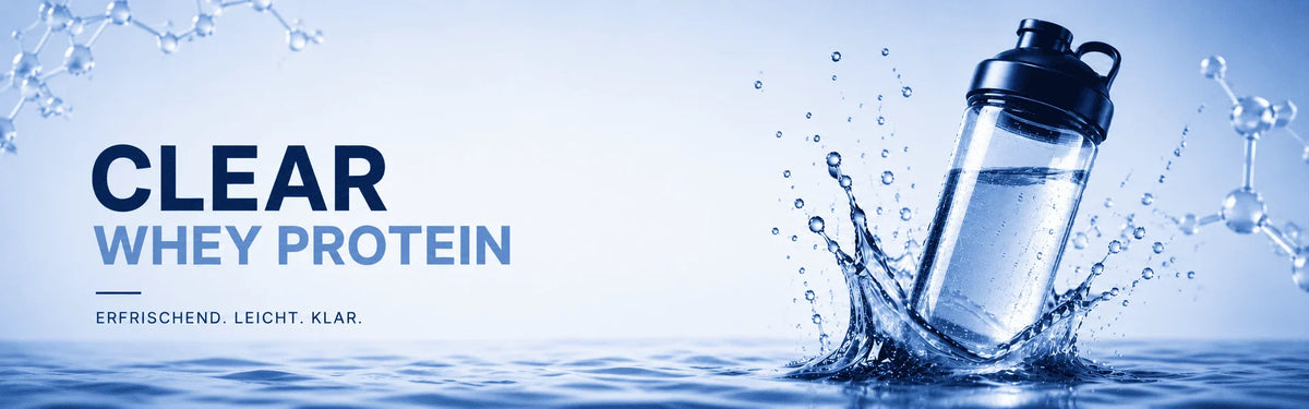 Clear Whey Protein fruity and refreshing – clear protein drink in a glass | Best-Supps