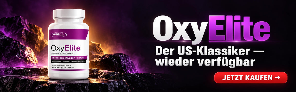 OxyElite – der US-Klassiker, wieder verfügbar – jetzt kaufen