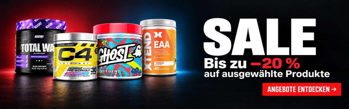 Sale – bis zu minus 20 Prozent auf ausgewählte Produkte – jetzt kaufen