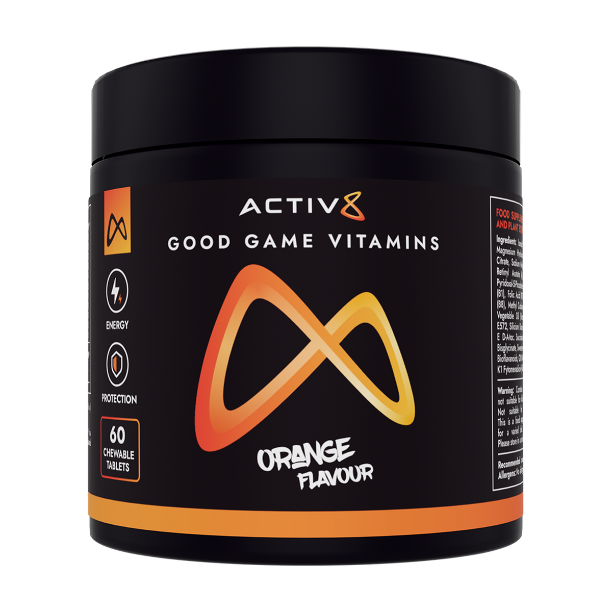 Activ8 Good Game Vitamins - 60 tabs