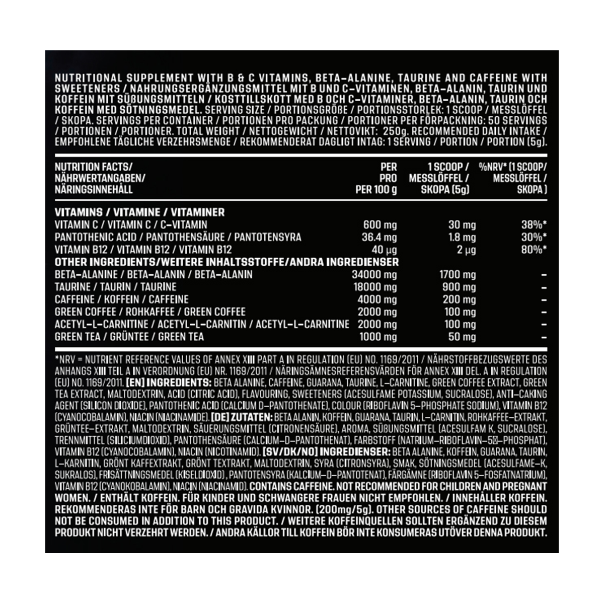 AK-47 Labs Hardstyle Pre-workout - Product view 5