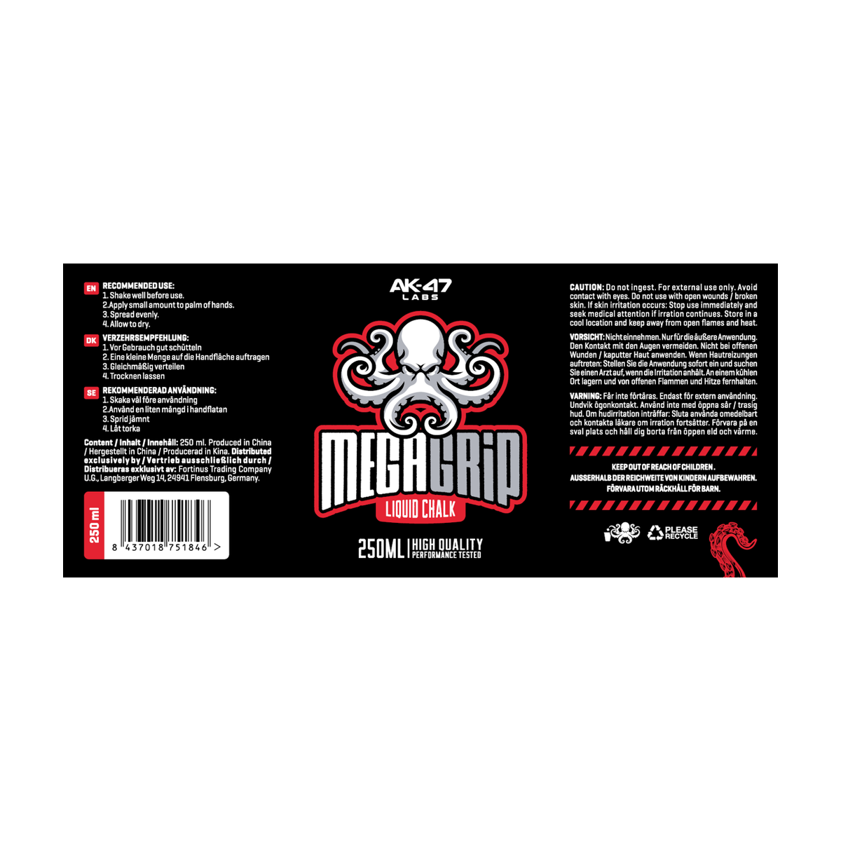 AK-47 Labs Mega Grip Liquid Chalk - Product view 3