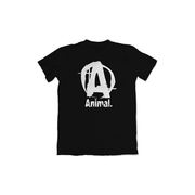 Animal Basic Logo T-Shirt - Black