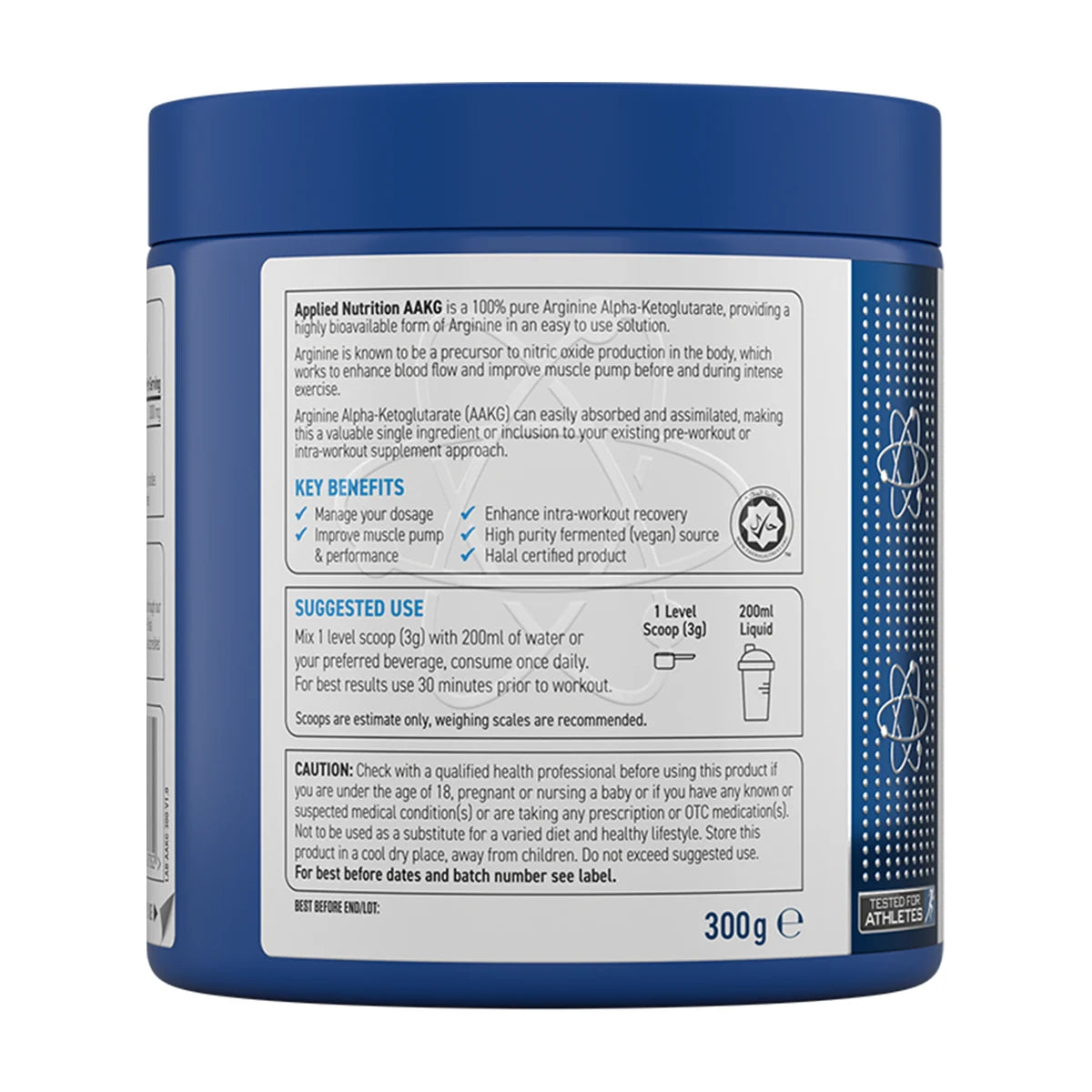 Applied Nutrition AAKG Pulver - 300 g