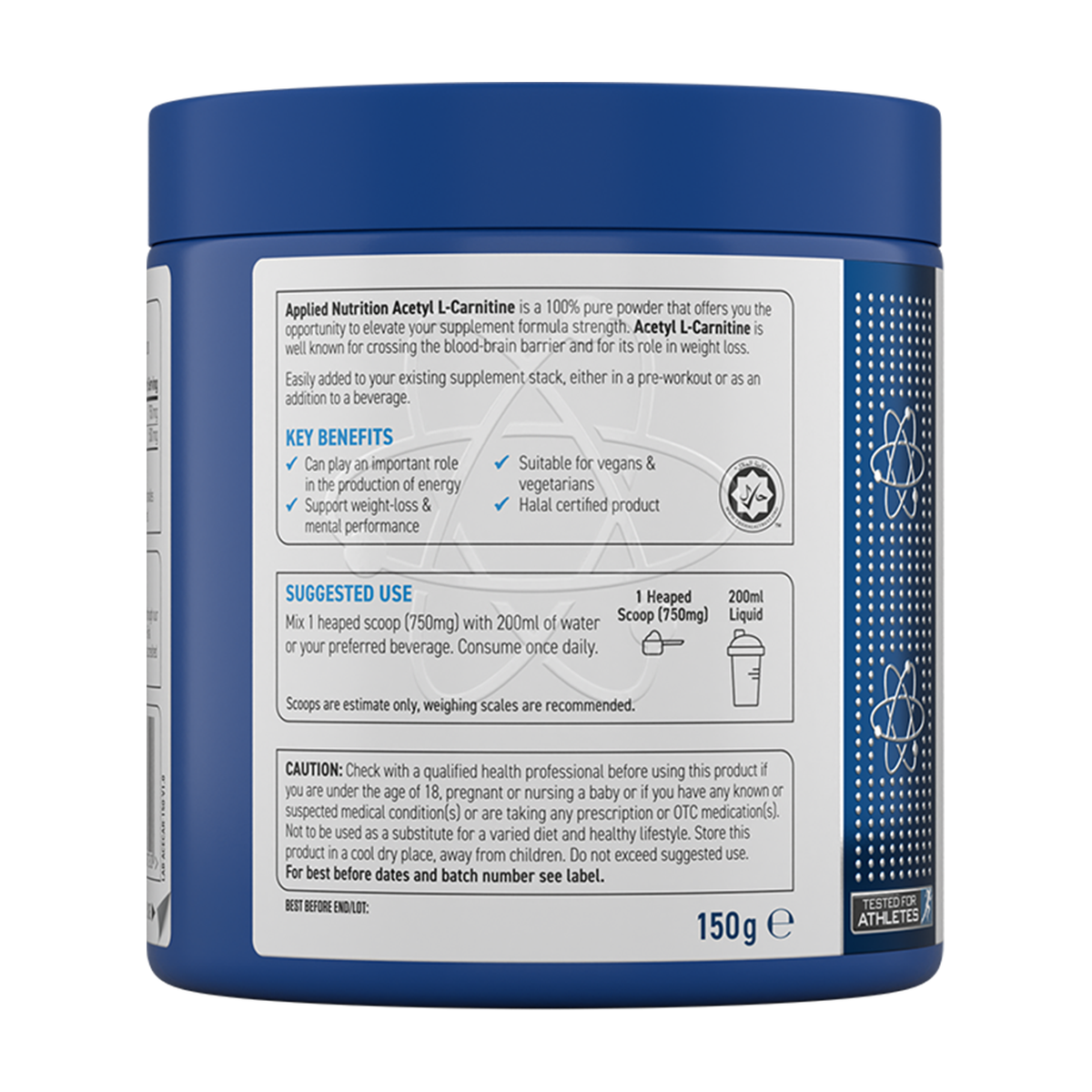 Applied Nutrition Acetyl L-Carnitine - Produktansicht 2