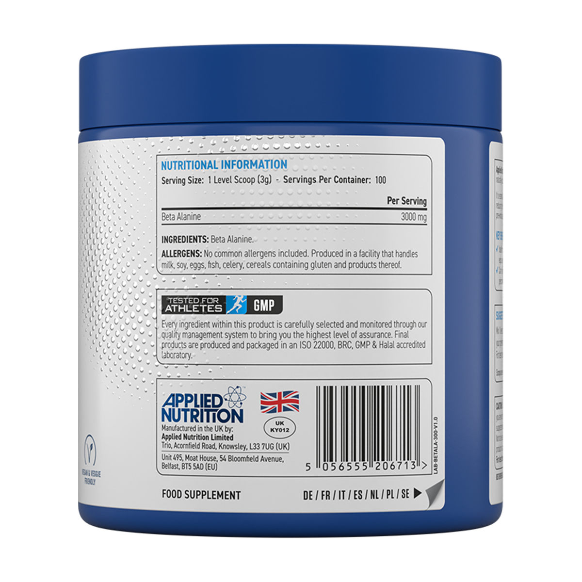Applied Nutrition Beta Alanine - Produktansicht 2