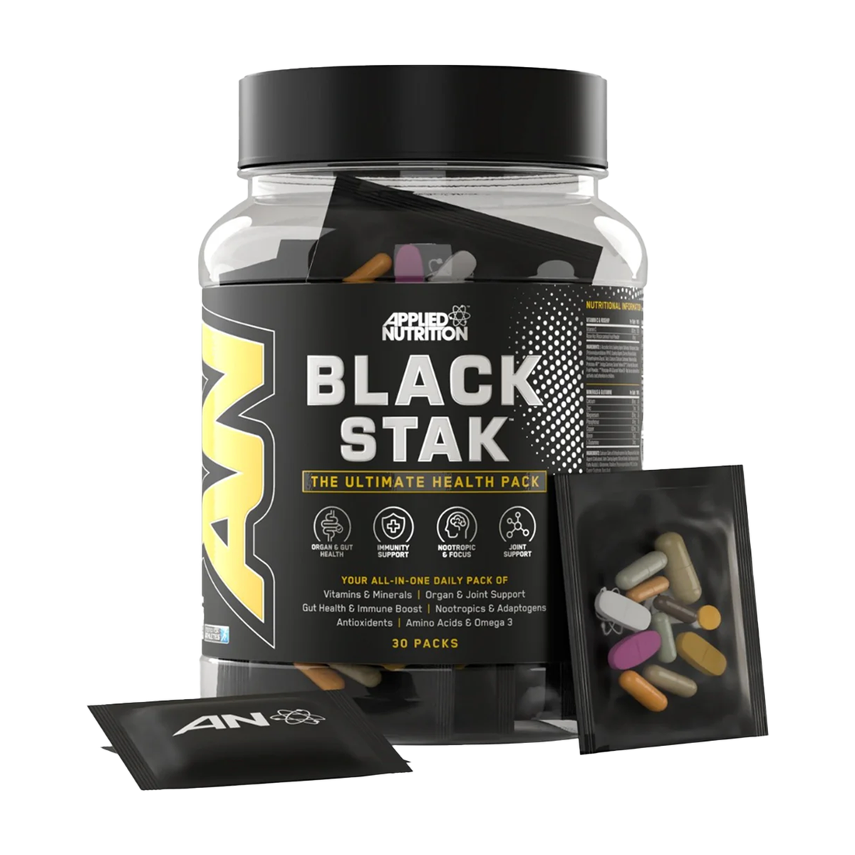 Applied Nutrition Black Stak - 30 packs