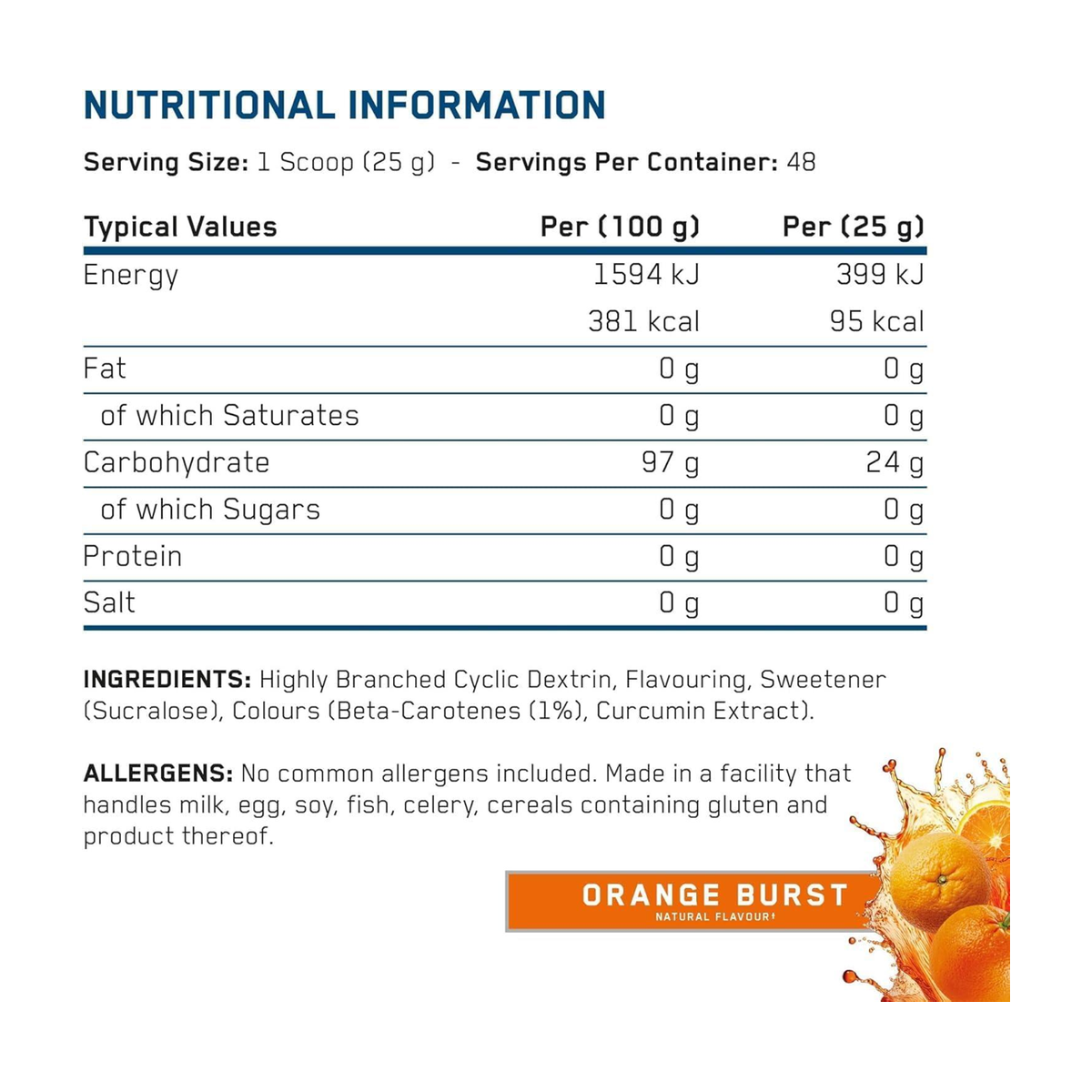Applied Nutrition Carb-X - Produktansicht 2