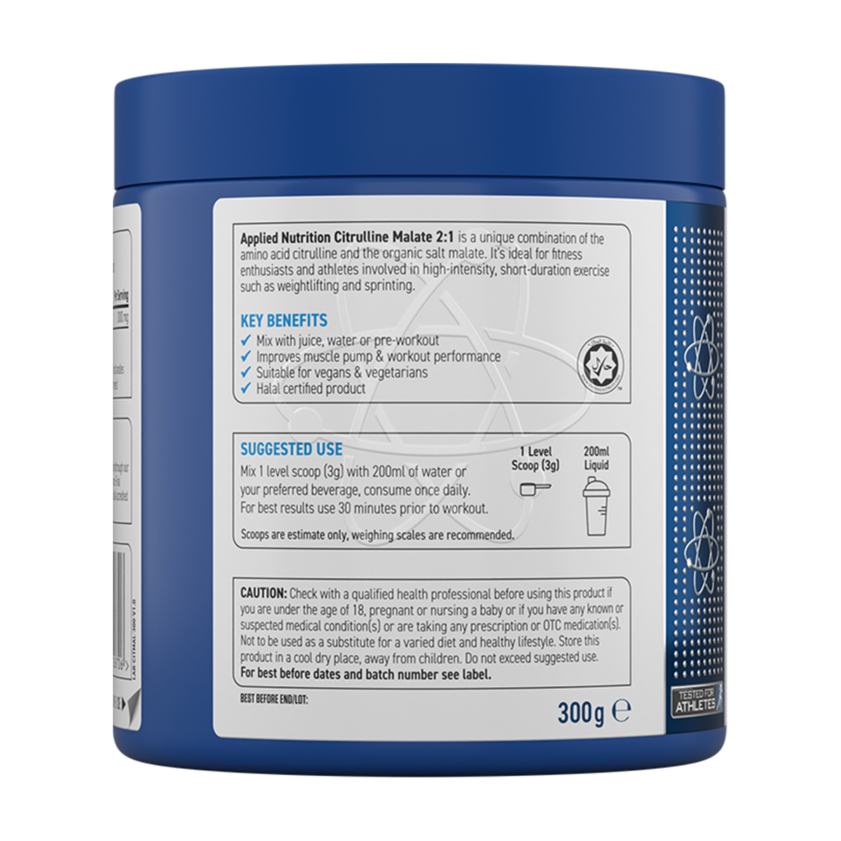Applied Nutrition Citrulline Malate 2:1 - Product view 3