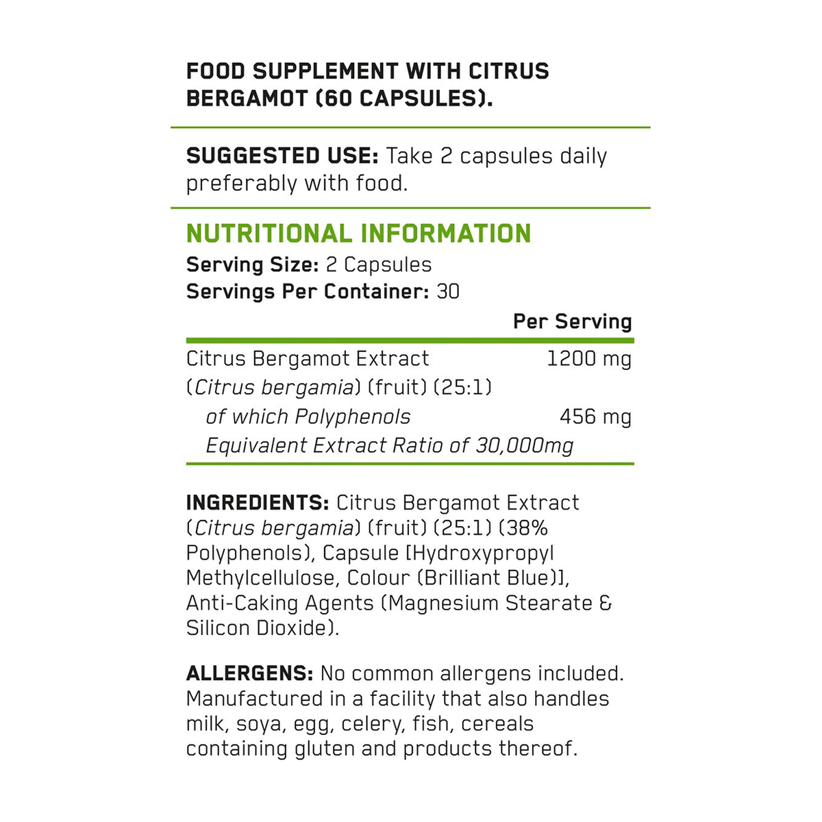 Applied Nutrition Citrus Bergamont - Produktansicht 2