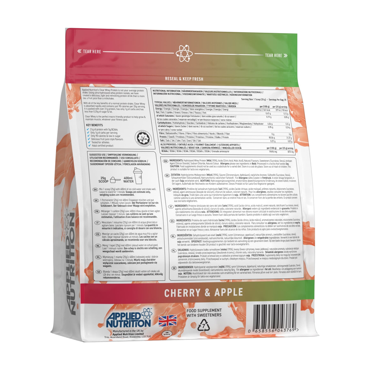 Applied Nutrition Clear Whey Protein - Product view 10