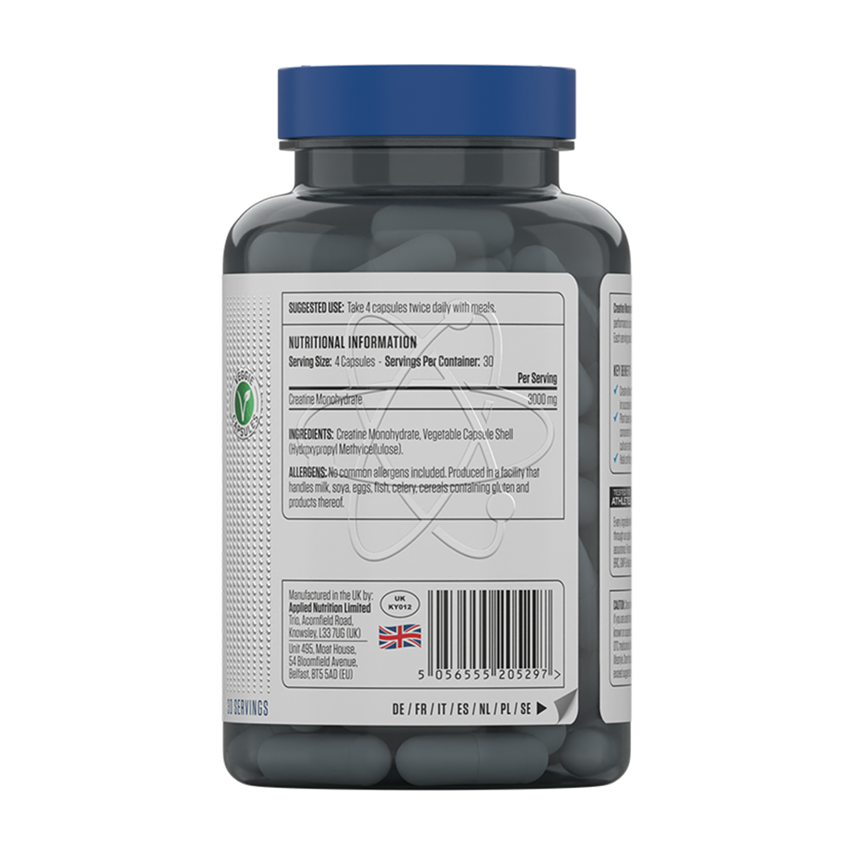 Applied Nutrition Creatine 3000 - Produktansicht 2