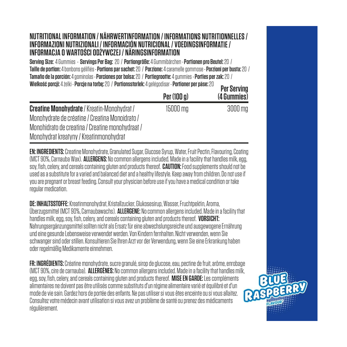 Applied Nutrition Creatine Gummies - Product view 5