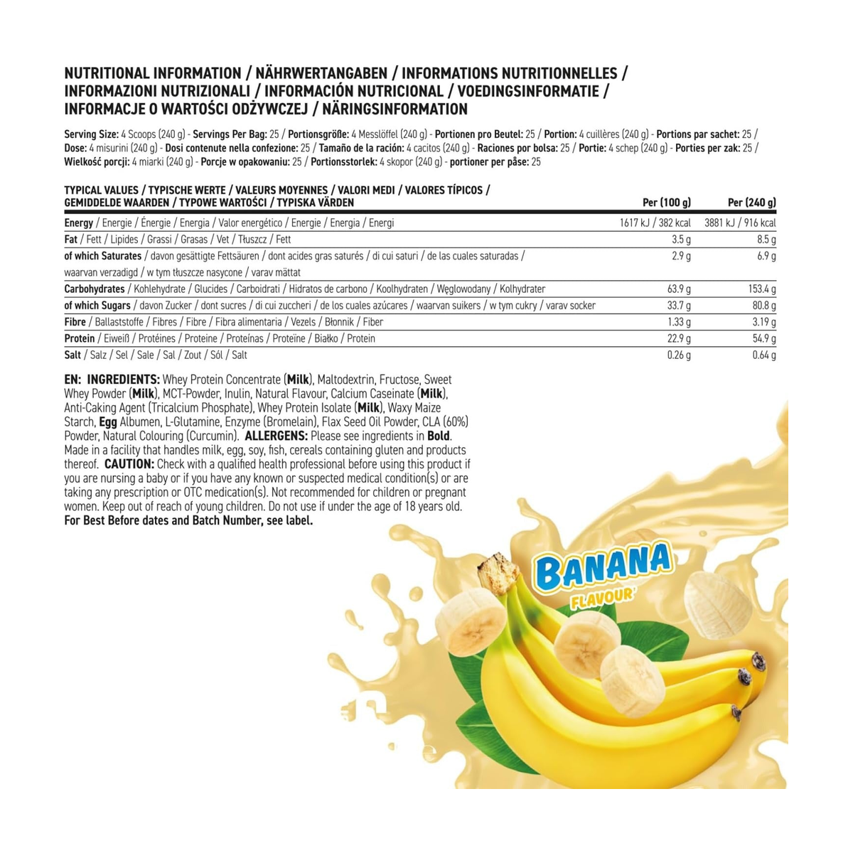Applied Nutrition Critical Mass Original - Product view 8