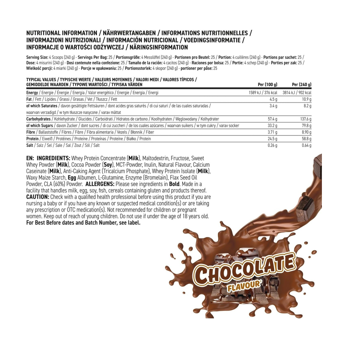 Applied Nutrition Critical Mass Original - Product view 9