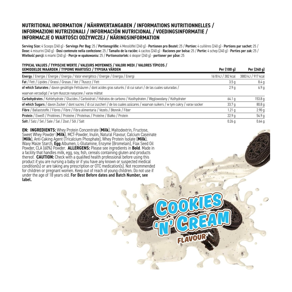 Applied Nutrition Critical Mass Original - Product view 10