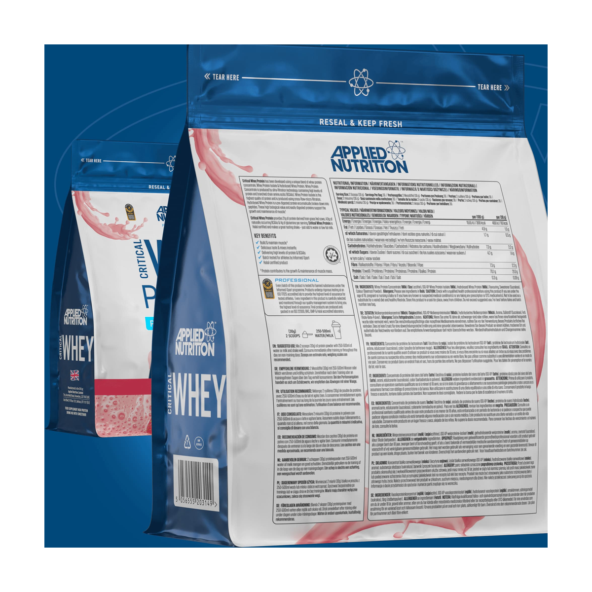 Applied Nutrition Critical Whey Protein - Product view 7