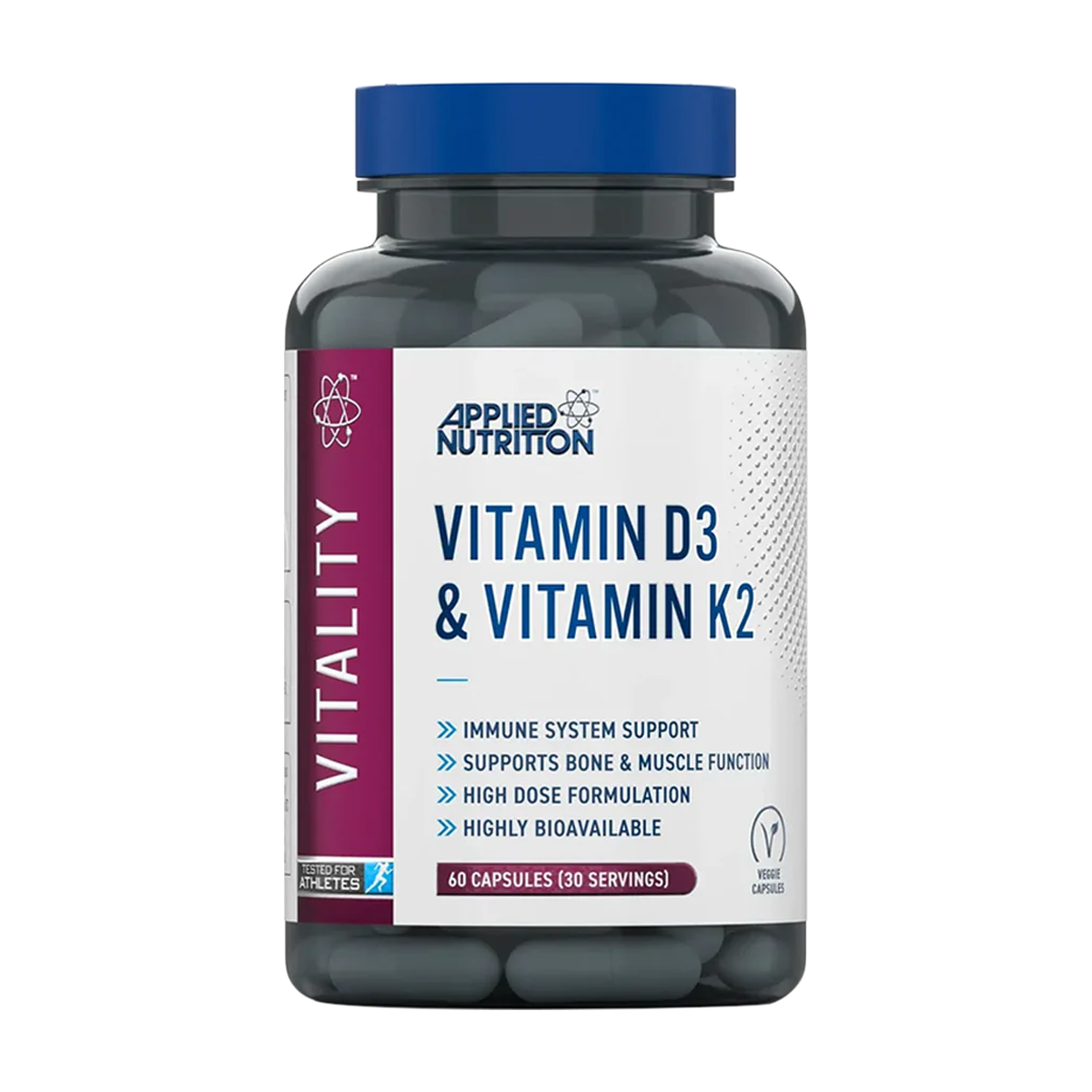 Applied Nutrition D3 + K2 - 60 caps