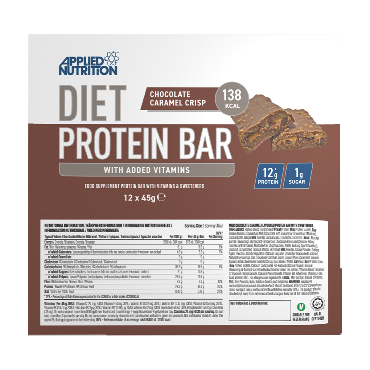 Applied Nutrition Diet Protein Bar - Product view 6