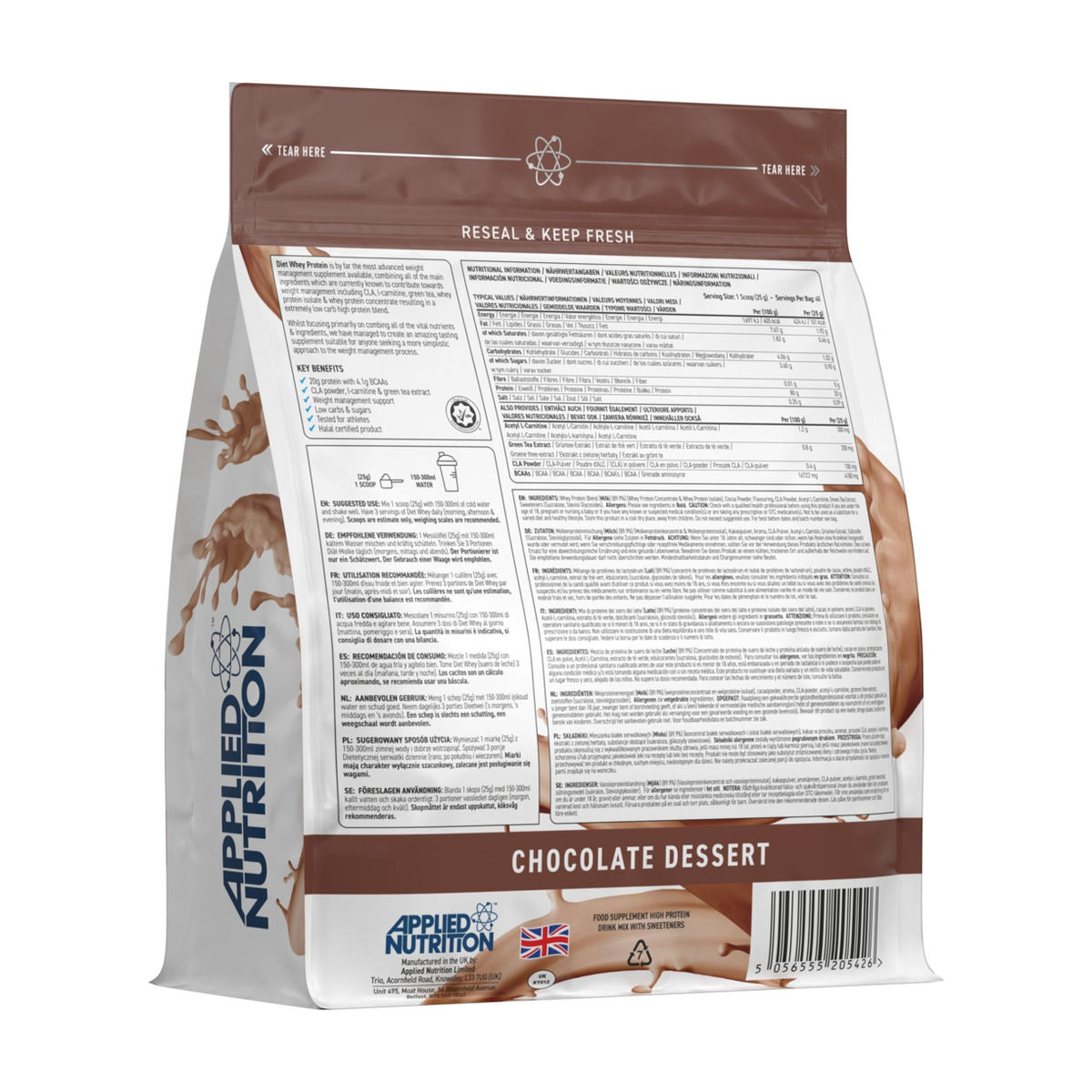 Applied Nutrition Diet Whey Protein - Product view 7