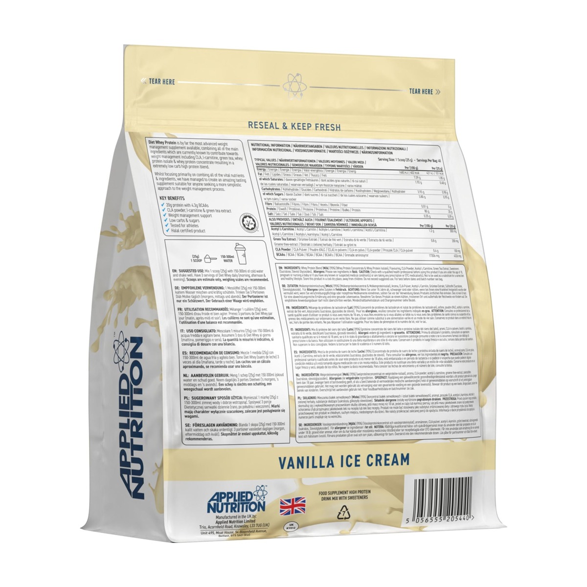 Applied Nutrition Diet Whey Protein - Product view 9