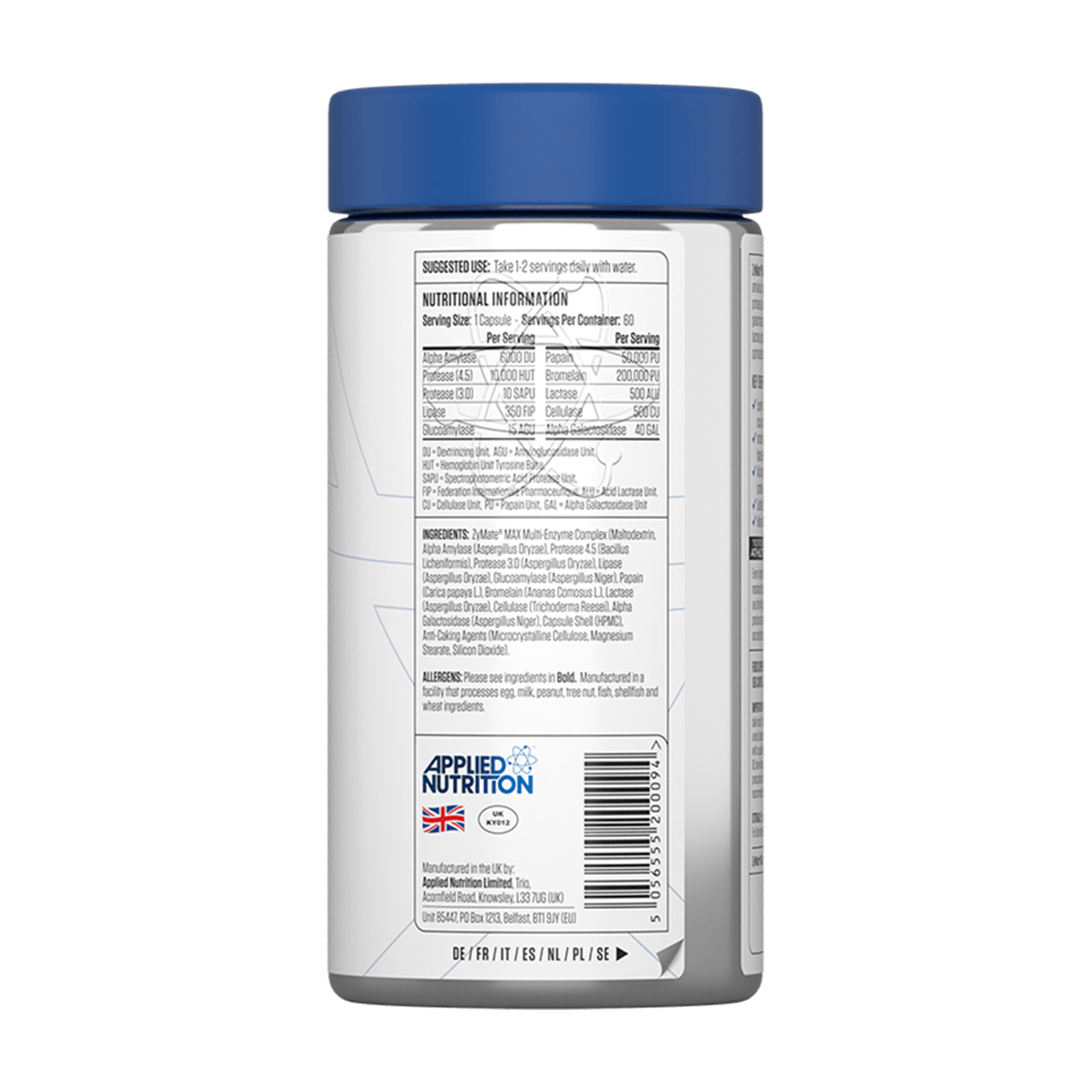 Applied Nutrition Digestive Enzyme - Produktansicht 2