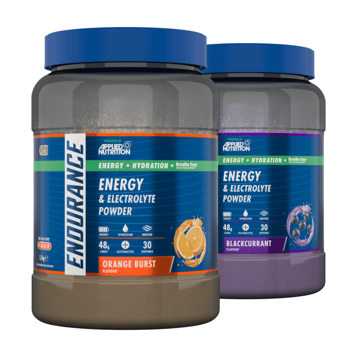 Applied Nutrition Endurance Carb & Electrolyte Energy Breathe Easy - 1500 g