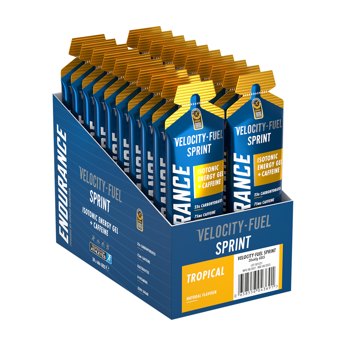 Applied Nutrition Endurance Isotonic Energy Gel Sprint - Produktansicht 6