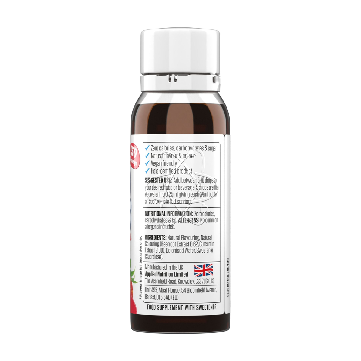Applied Nutrition Fit Cuisine Flavo Drops - Product view 3