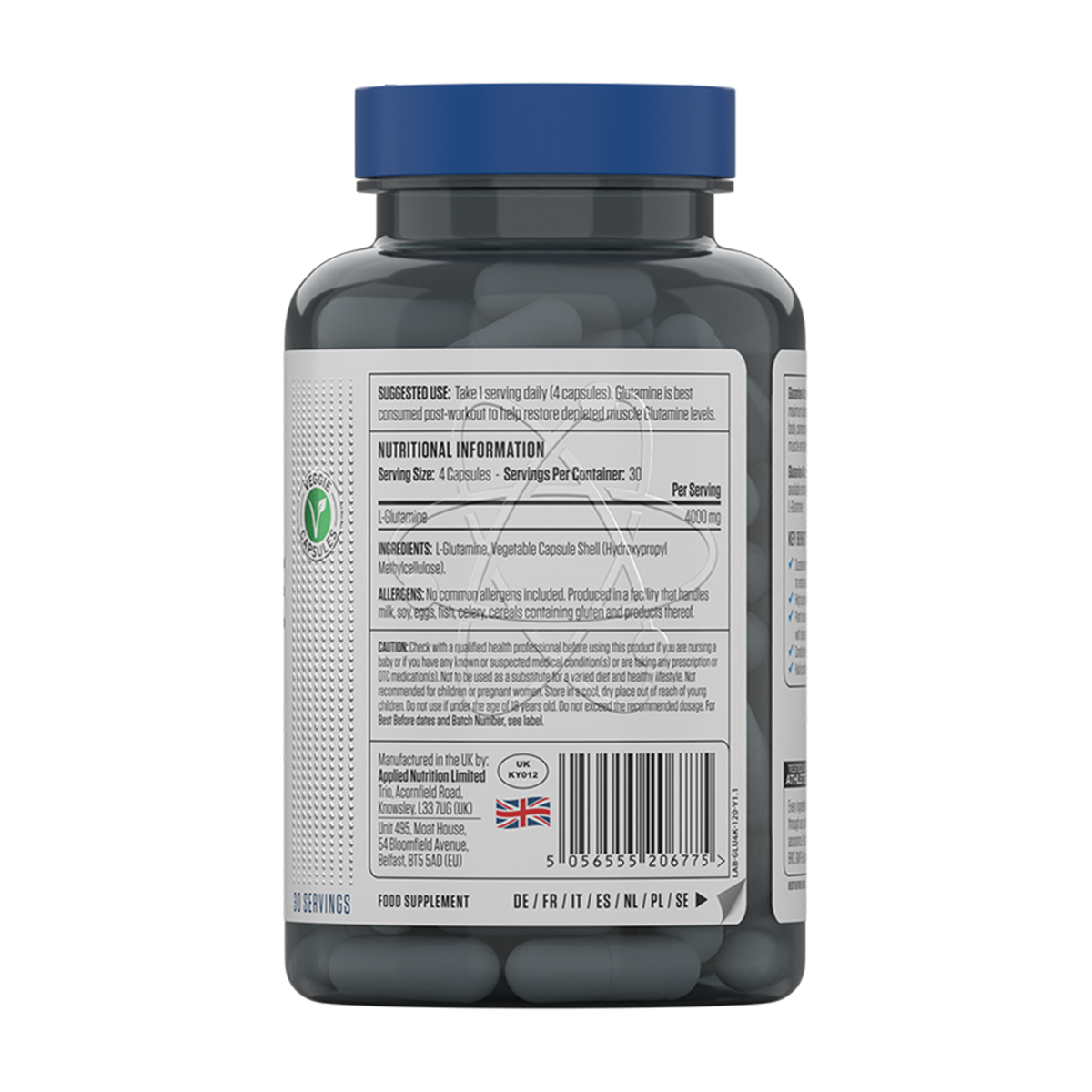 Applied Nutrition Glutamine 4K - Produktansicht 2