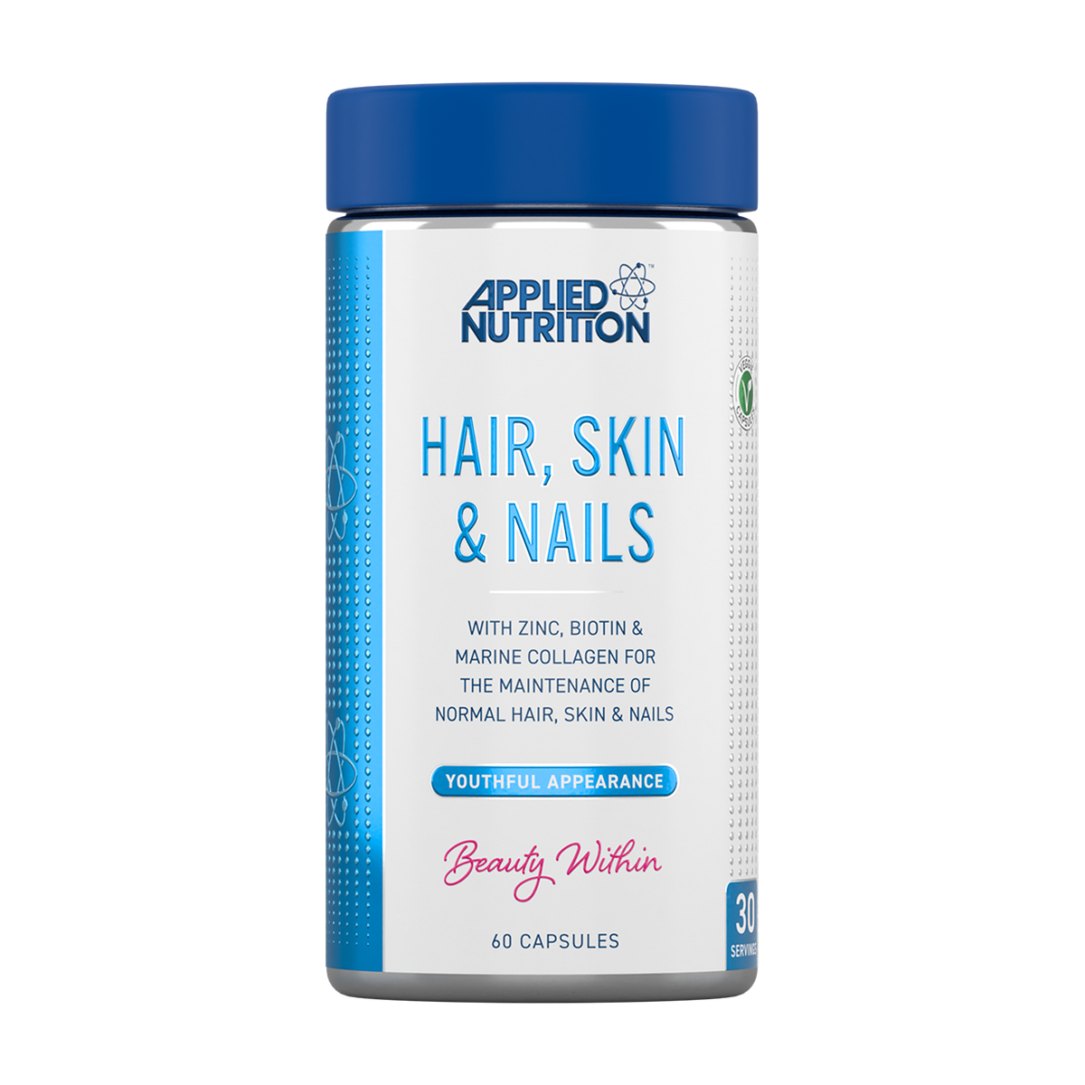 Applied Nutrition Hair, Skin and Nails - 60 caps