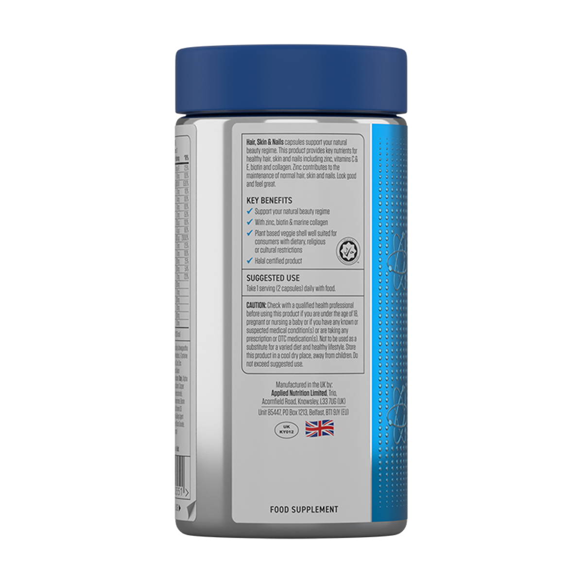 Applied Nutrition Hair, Skin and Nails - Product view 3