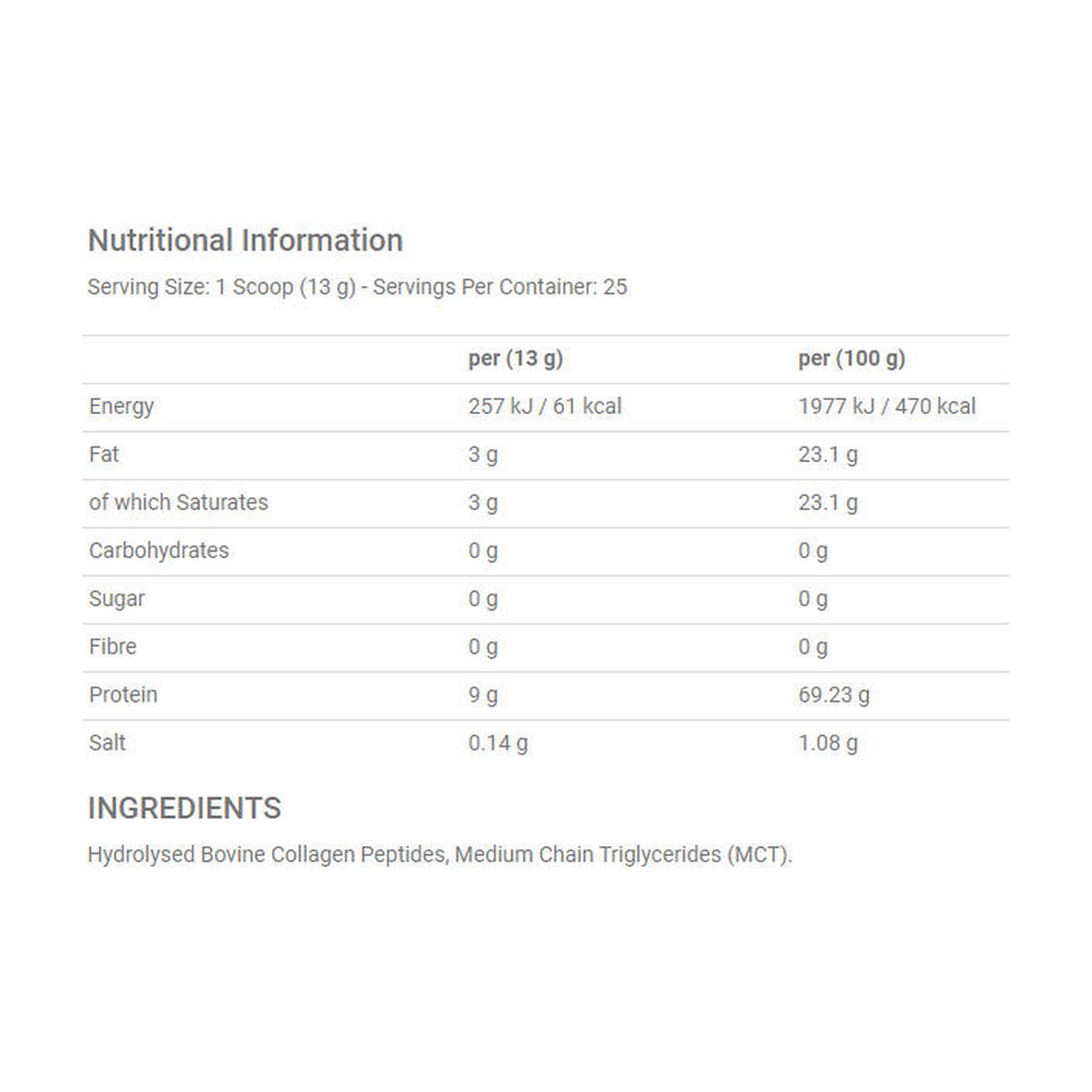 Applied Nutrition Keto Collagen - Produktansicht 2