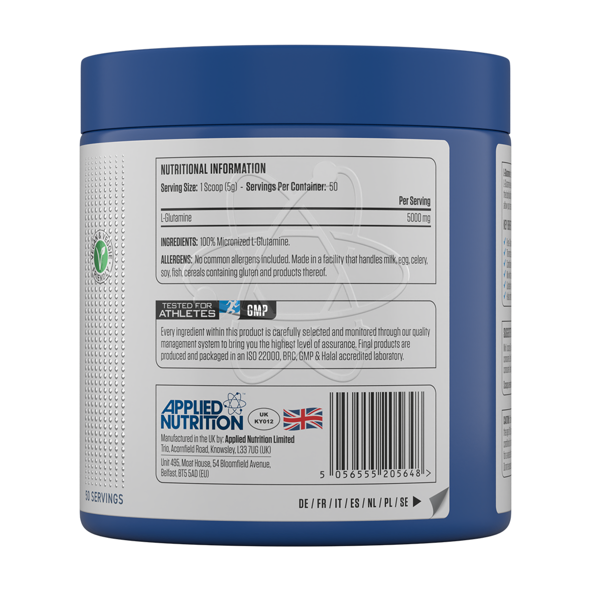 Applied Nutrition L-Glutamine Powder - Produktansicht 2