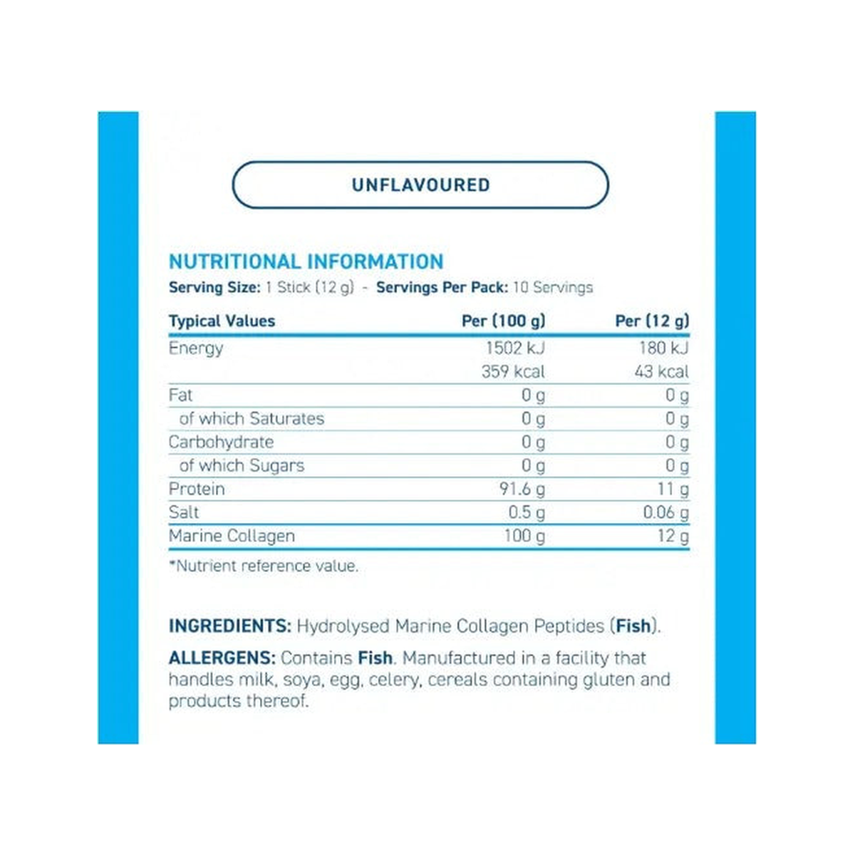 Applied Nutrition Marine Collagen Sticks - Product view 8