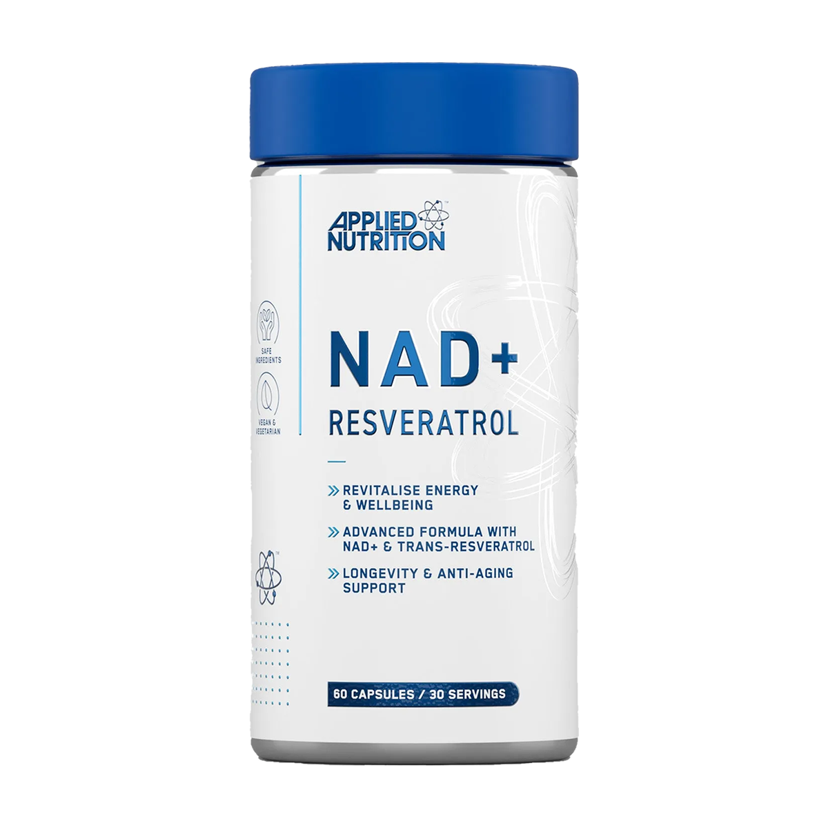 Applied Nutrition Nad+ Trans Resveratrol - 60 caps