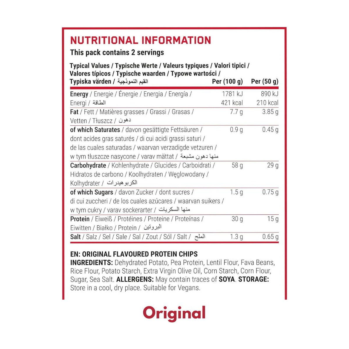 Applied Nutrition Protein Chips - Product view 5