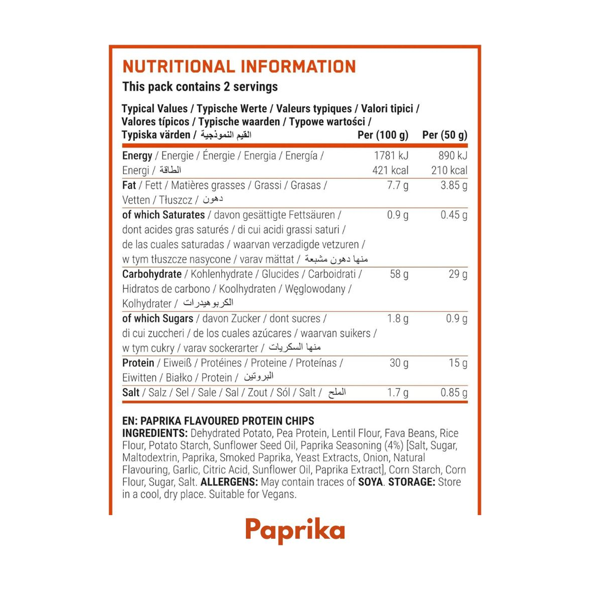 Applied Nutrition Protein Chips - Product view 6