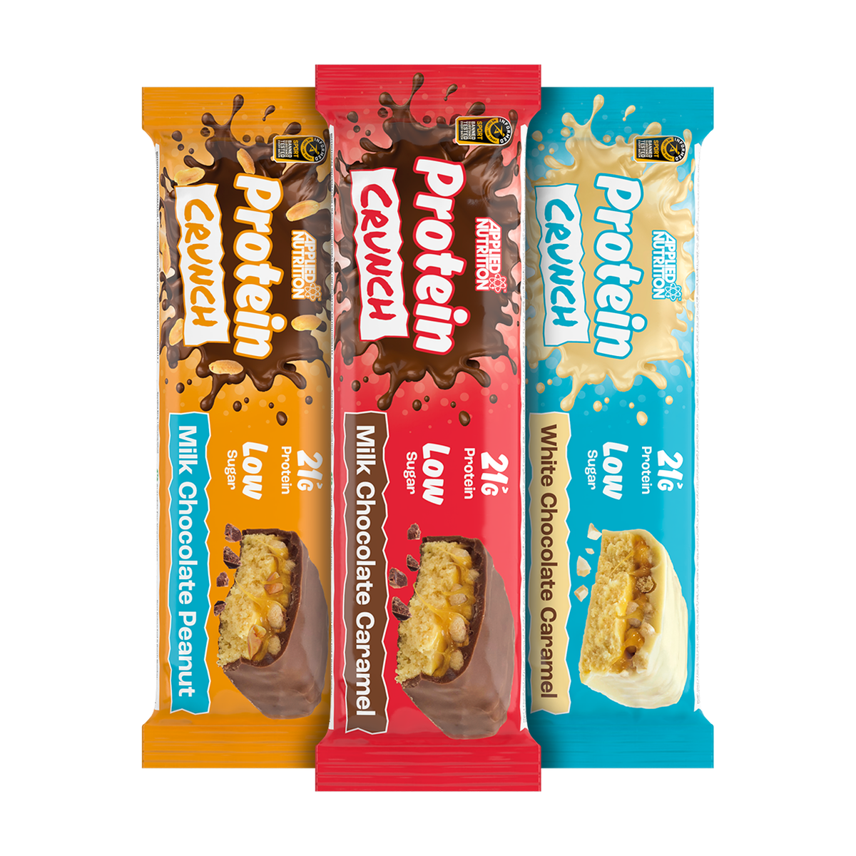 Applied Nutrition Protein Crunch Bar - 12 x 62 g