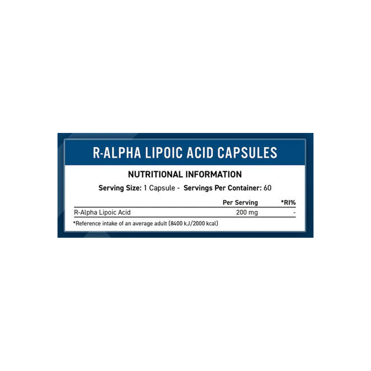 Applied Nutrition R-ALA - Product view 3