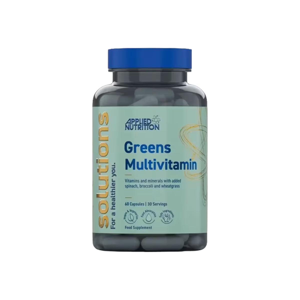 Applied Nutrition Solutions Greens + Multivitamins - 60 caps