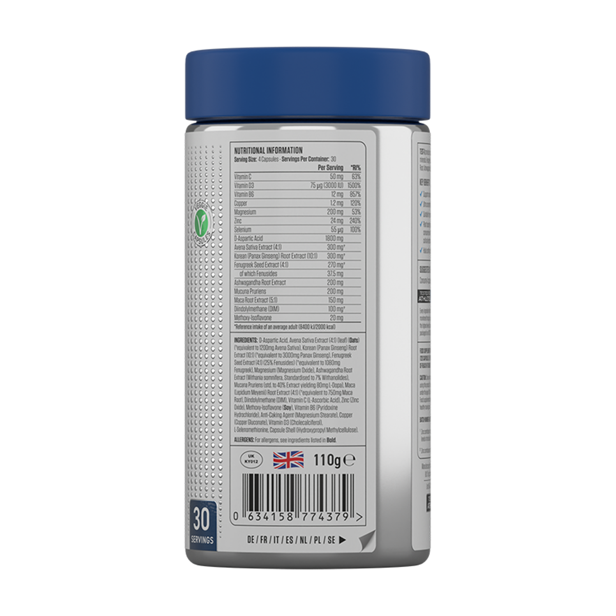 Applied Nutrition Test-X - Produktansicht 2
