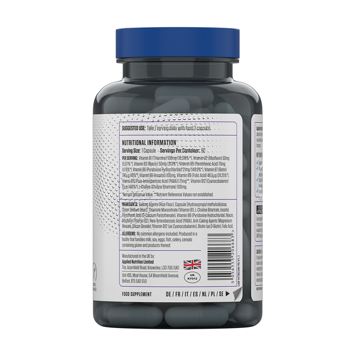 Applied Nutrition Vitamin B Complex - Produktansicht 2