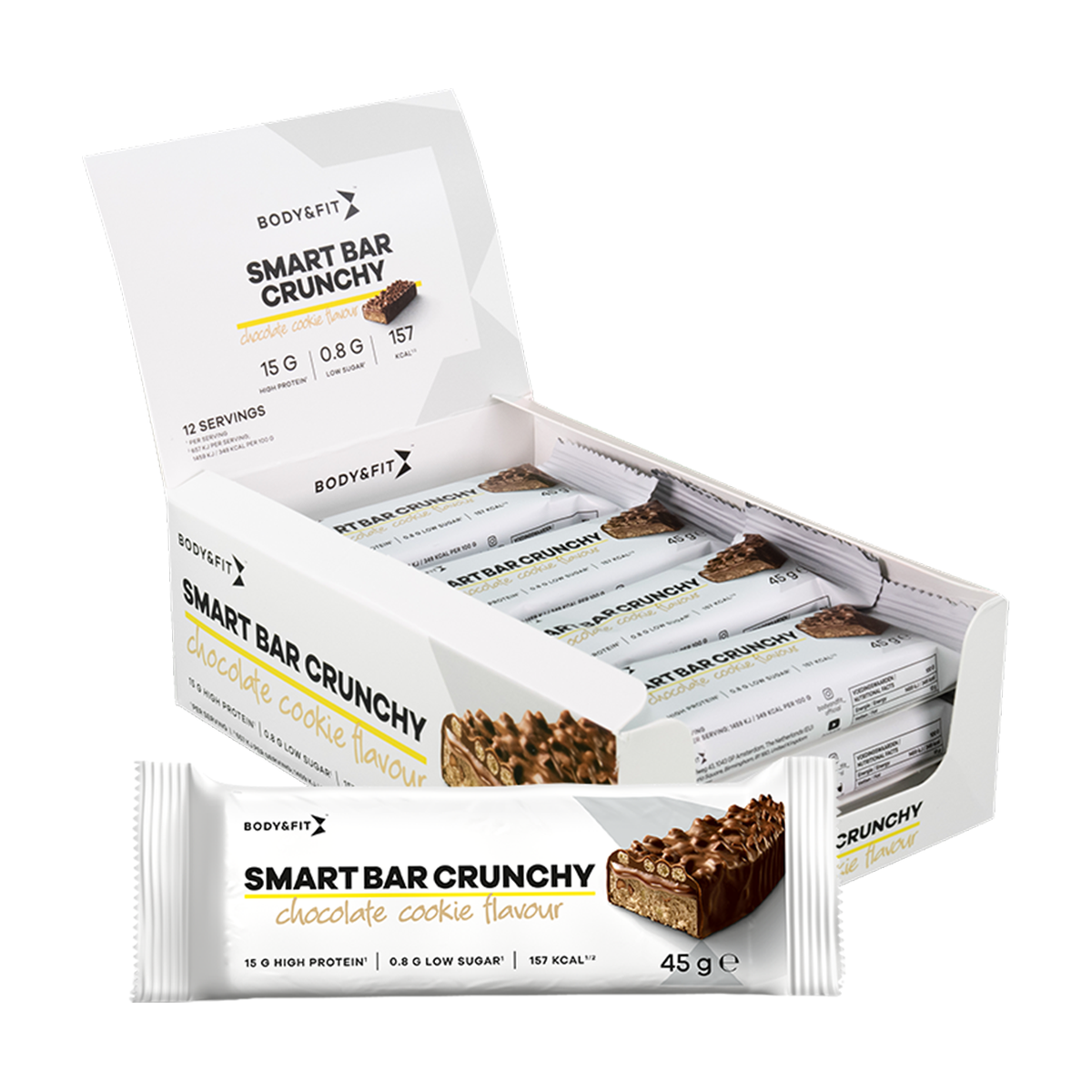 Body & Fit Protein Bar Crunchy - Product view 4