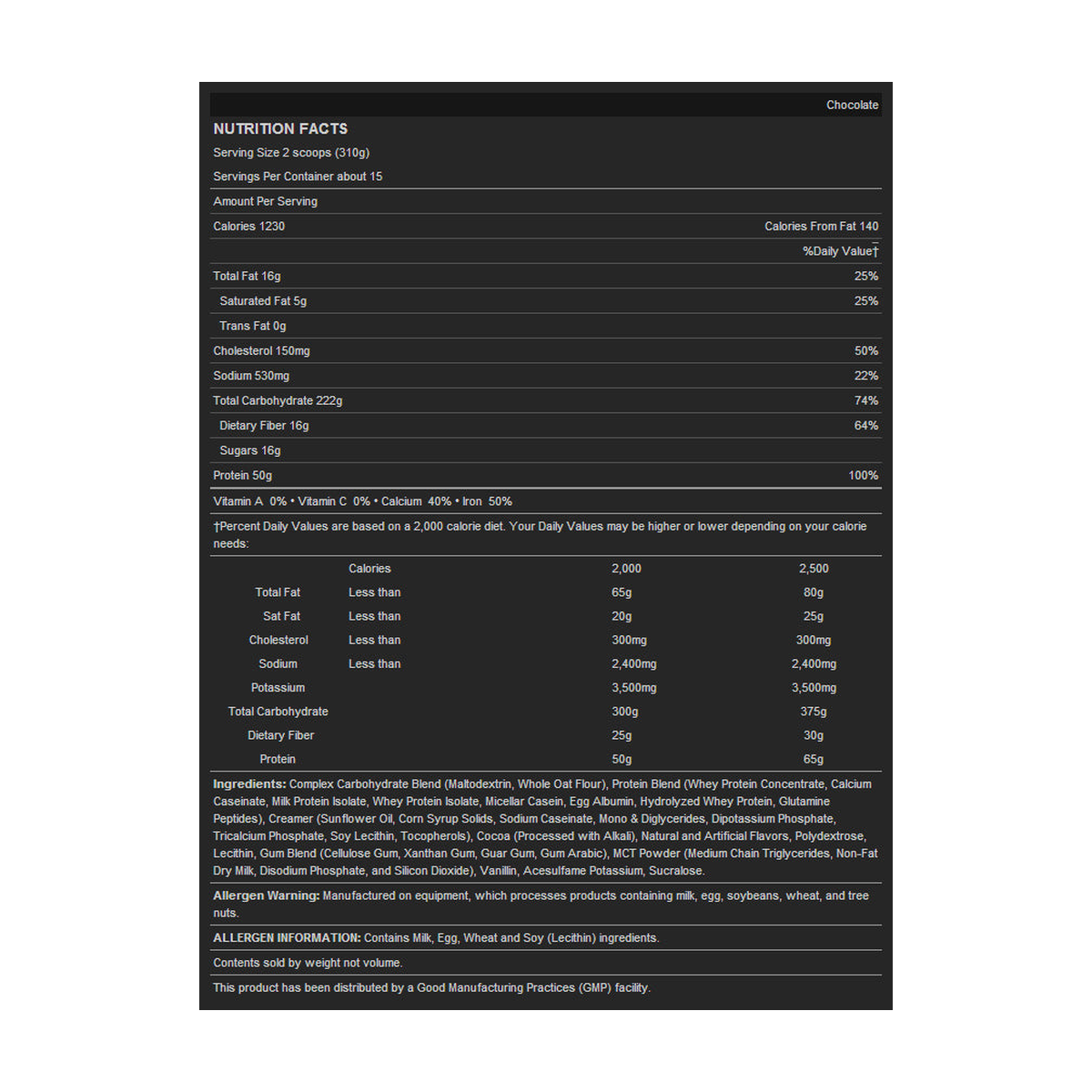BSN True Mass 1200 - Product view 6