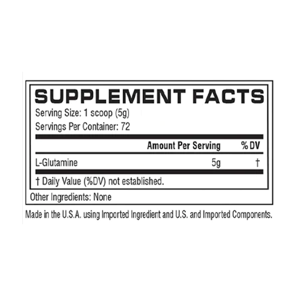 Cellucor Cor Performance Glutamine - Produktansicht 3