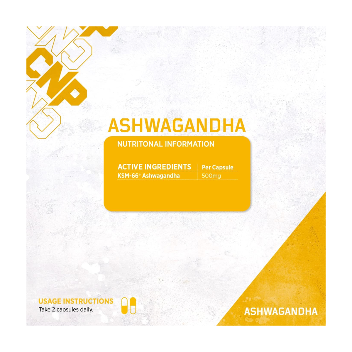 CNP Ashwagandha - Produktansicht 2