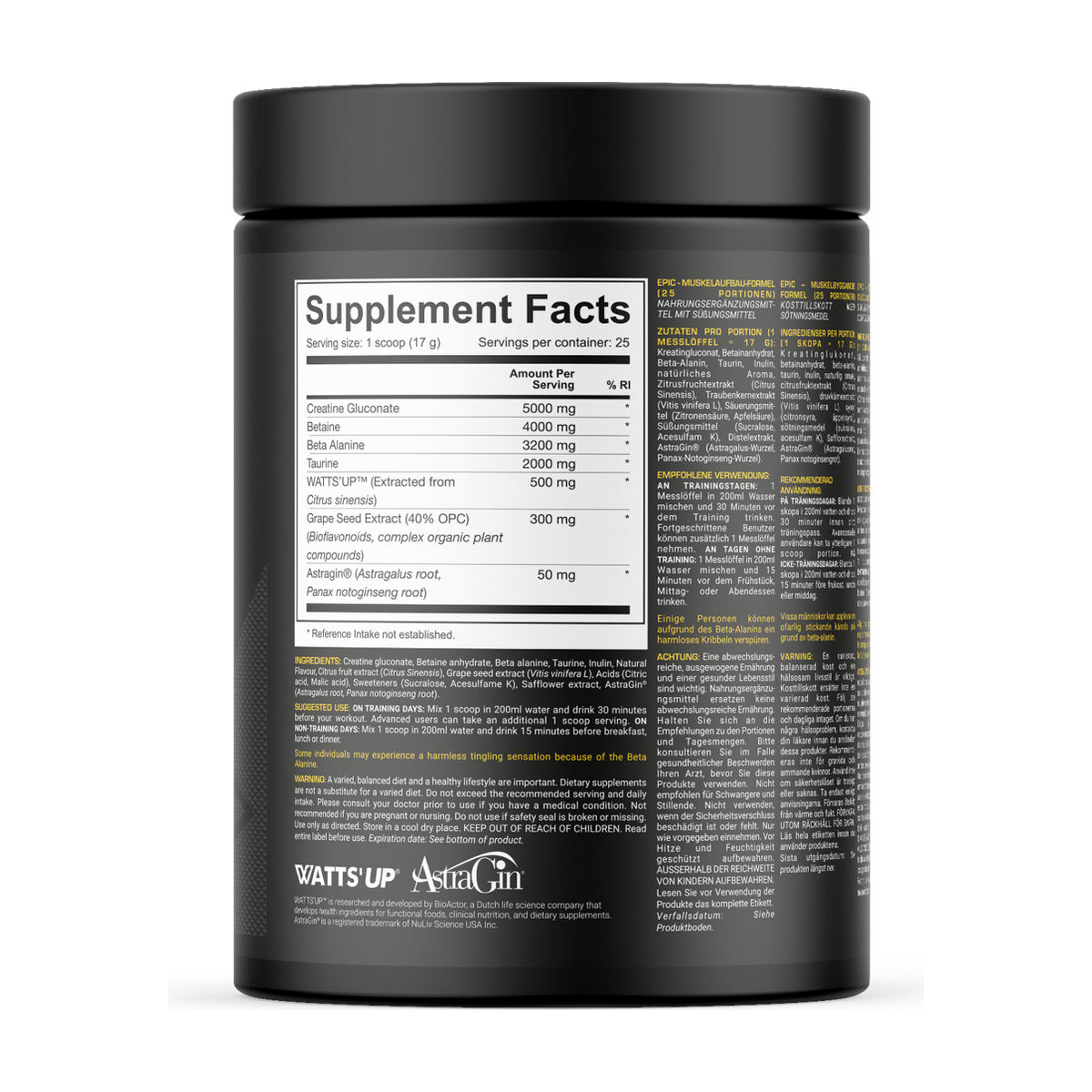 Dedicated Nutrition EPIC - Product view 6