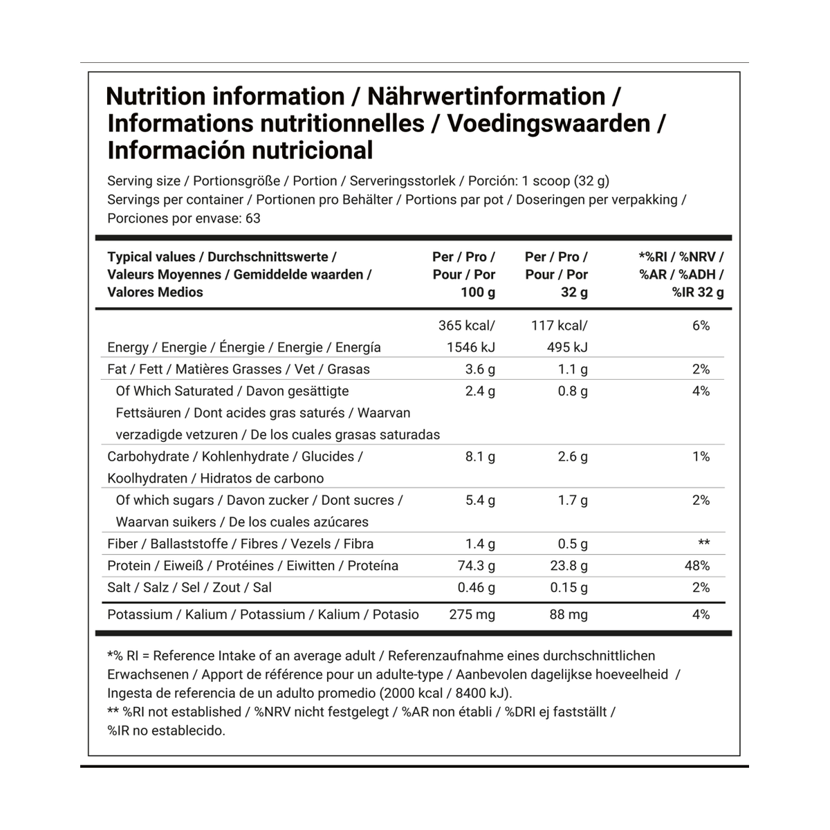 Dedicated Nutrition Fusion Pro - Product view 7