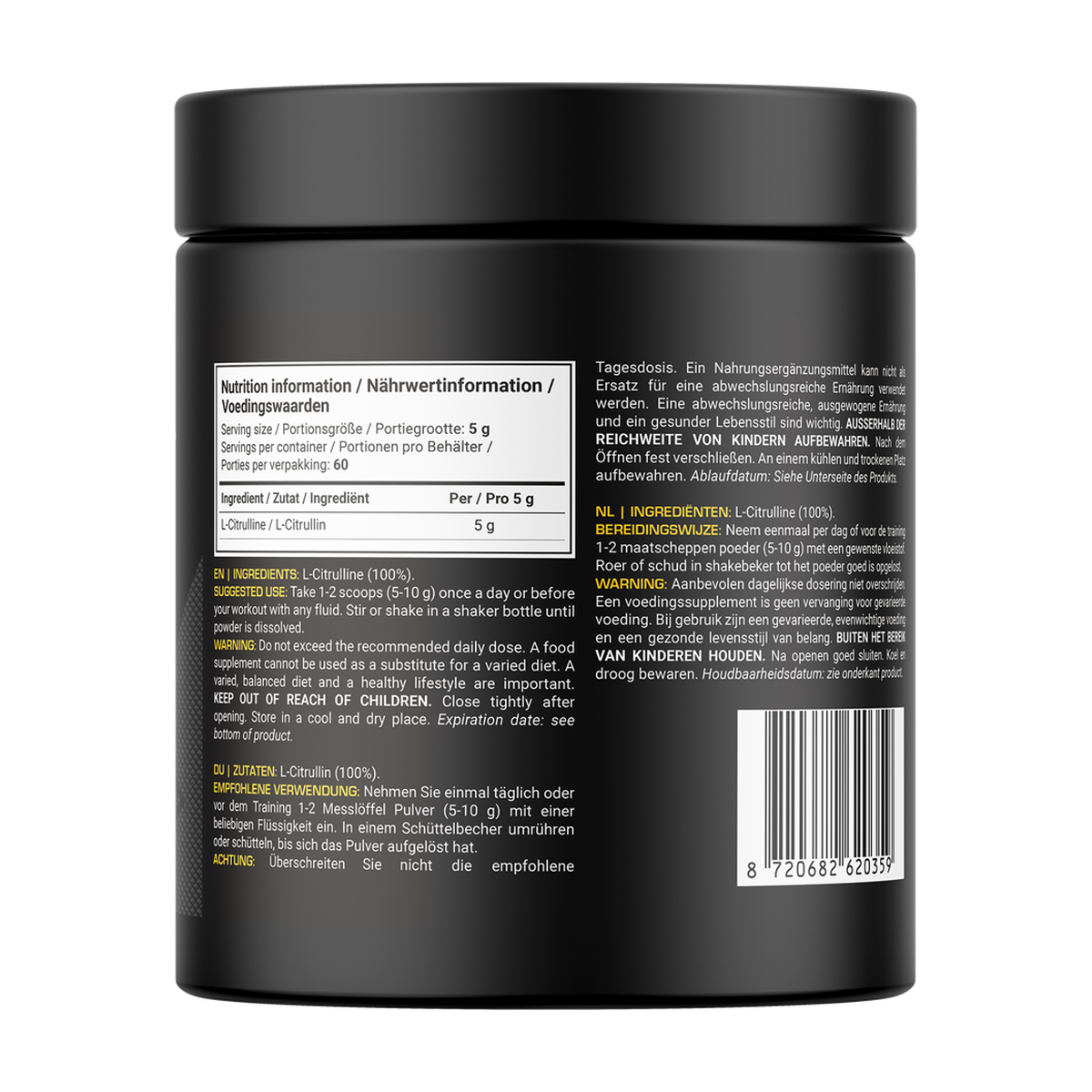 Dedicated Nutrition L-Citrulline - Produktansicht 2